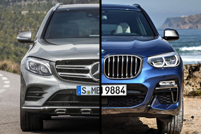 Mercedes Glc Vs Bmw X3 2019 Duell Test Suv