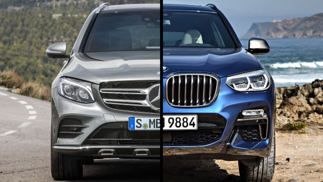 Mercedes Glc Vs Bmw X3 2019 Duell Test Suv Duell Der Premium Suvs