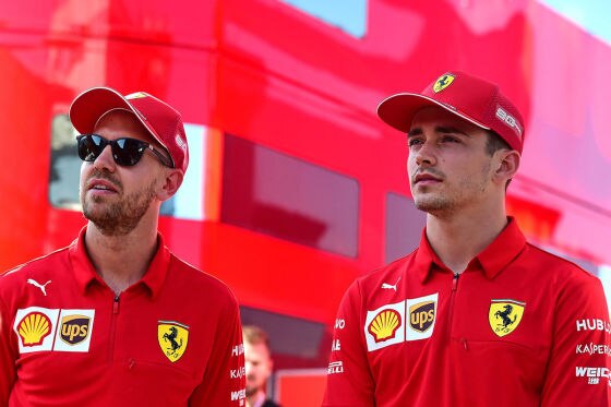Ferrari im Abtriebssumpf
