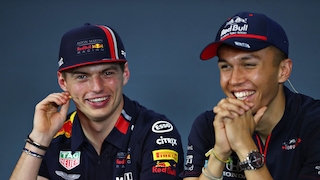 F1 Verstappen Albon
