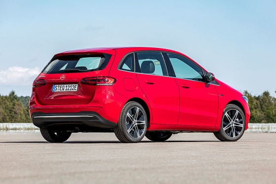 Hybridversion ist die sportlichste B-Klasse!