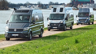 Reimo StarCamper, La Strada Avanti H Plus, Karmann Dexter 595