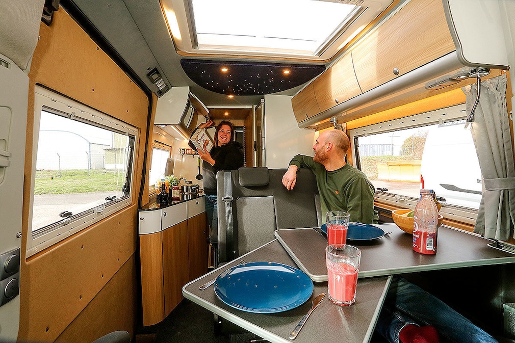 Wohnmobil-Test: Kastenwagen mit Heckbädern
