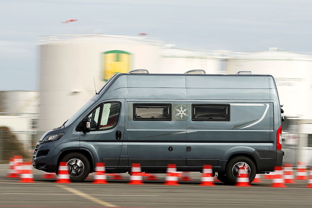 Wohnmobil-Test: Kastenwagen mit Heckbädern