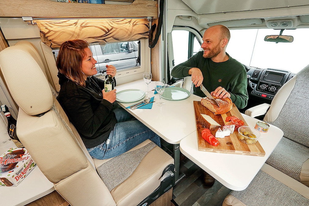 Wohnmobil-Test: Kastenwagen mit Heckbädern