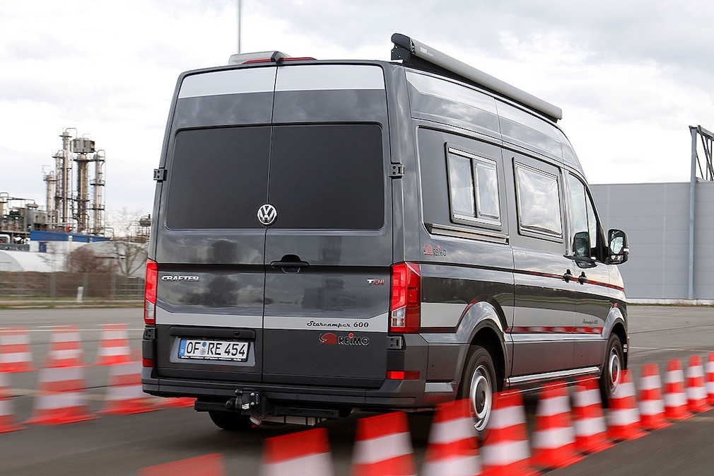 Wohnmobil-Test: Kastenwagen mit Heckbädern