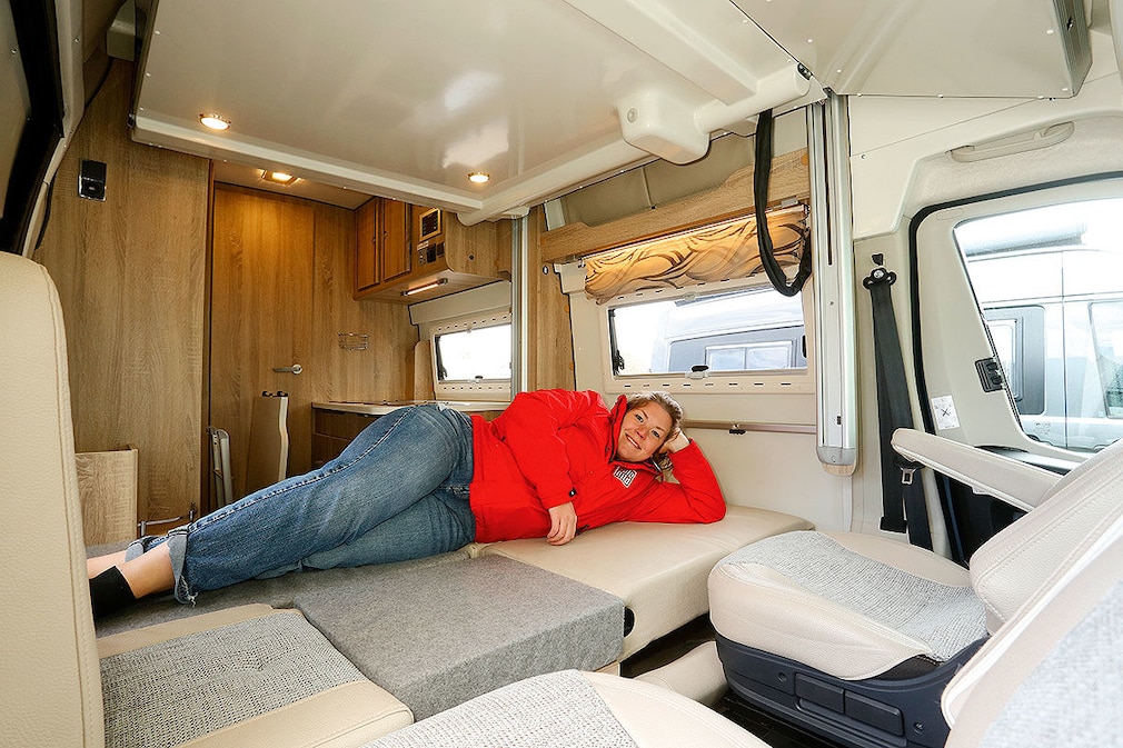 Wohnmobil-Test: Kastenwagen mit Heckbädern