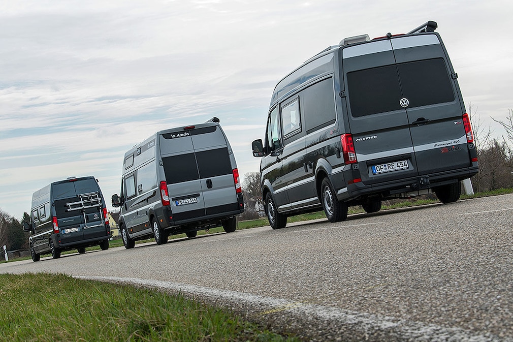 Wohnmobil-Test: Kastenwagen mit Heckbädern