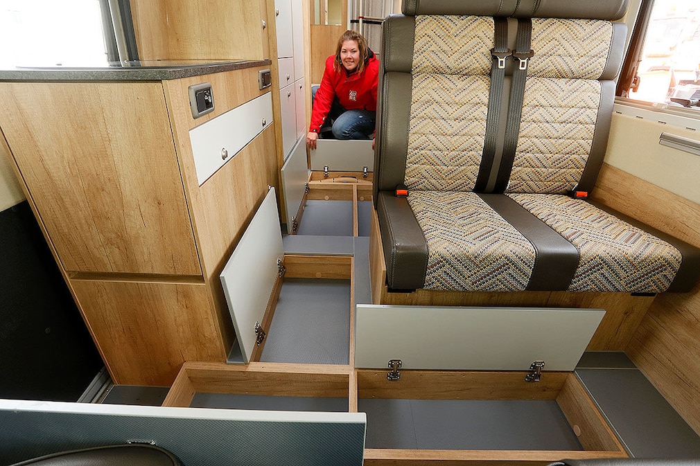 Wohnmobil-Test: Kastenwagen mit Heckbädern