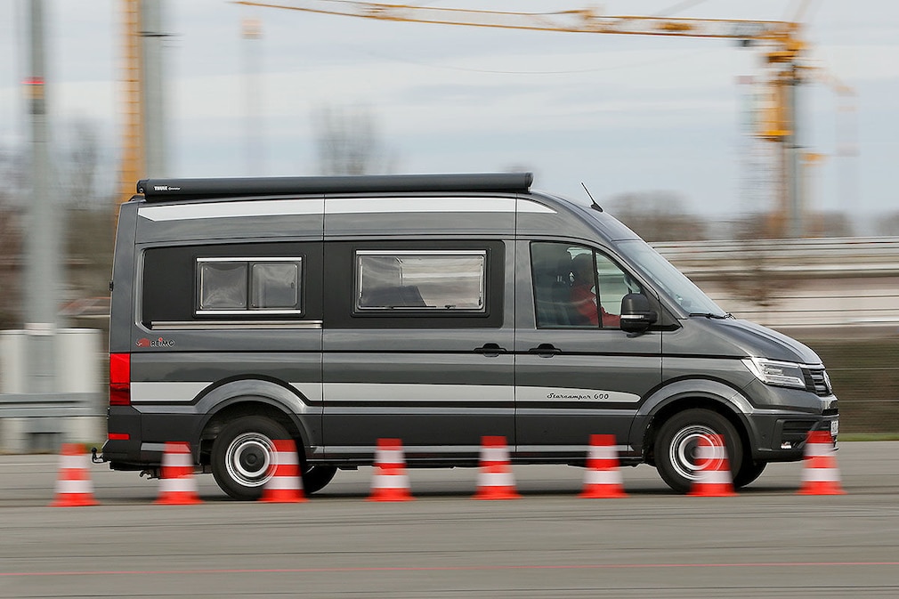 Wohnmobil-Test: Kastenwagen mit Heckbädern