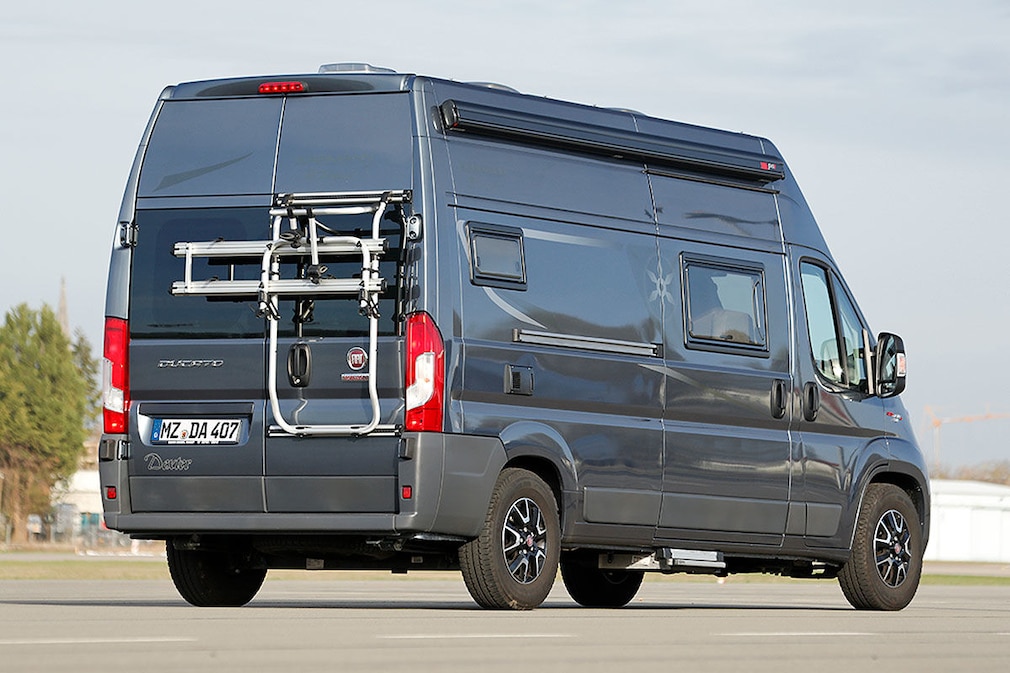 Wohnmobil-Test: Kastenwagen mit Heckbädern