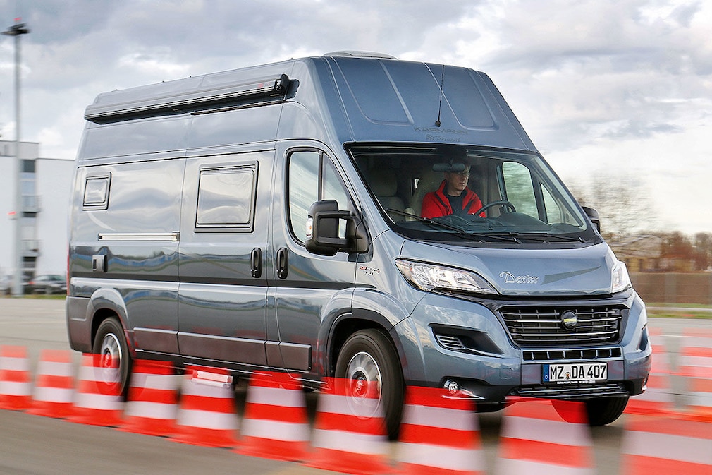 Wohnmobil-Test: Kastenwagen mit Heckbädern