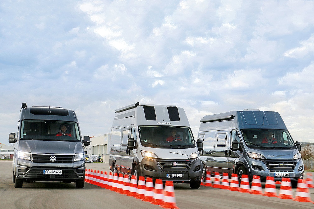 Wohnmobil-Test: Kastenwagen mit Heckbädern