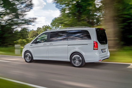 Der EQV soll über 400 Kilometer schaffen