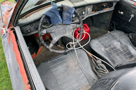 Unglaublich, aber er fährt noch!