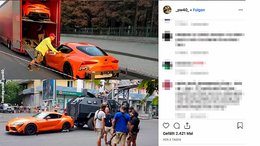 Toyota GR Supra (2019: "Fast 9"