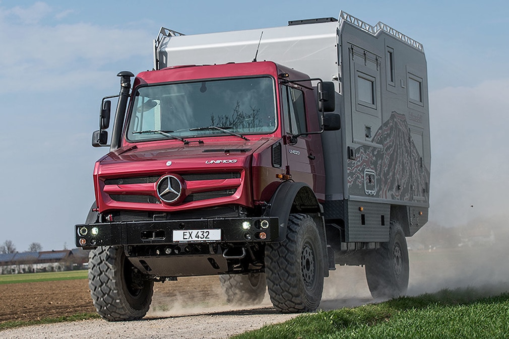 Wohnmobil-Test Unimog 4023 Bimobil EX432
