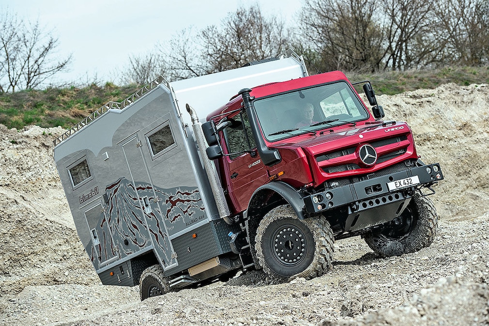 Wohnmobil-Test Unimog 4023 Bimobil EX432