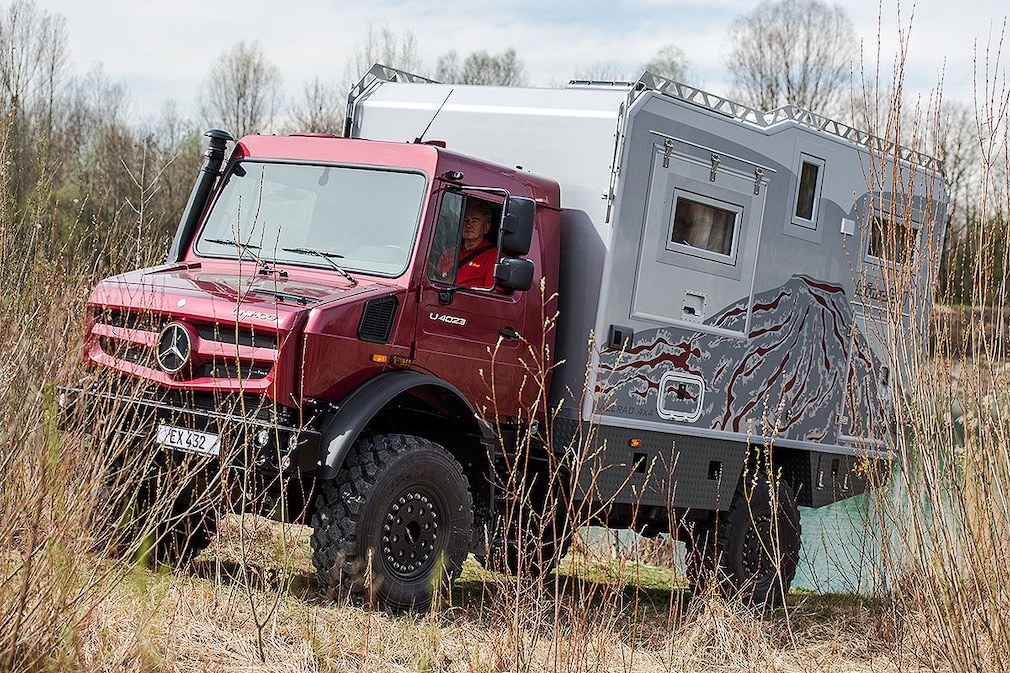 Wohnmobil-Test Unimog 4023 Bimobil EX432