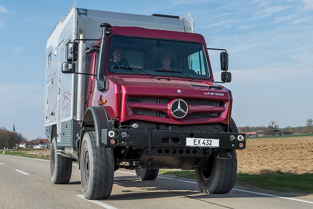 Wohnmobil-Test Unimog 4023 Bimobil EX432