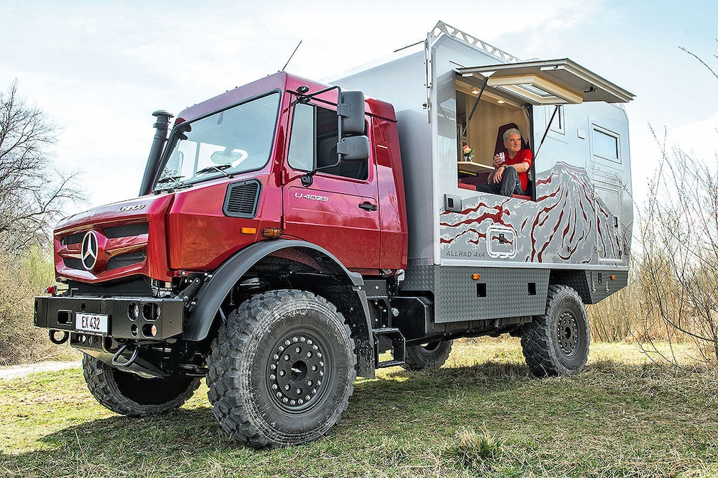 Wohnmobil-Test Unimog 4023 Bimobil EX432
