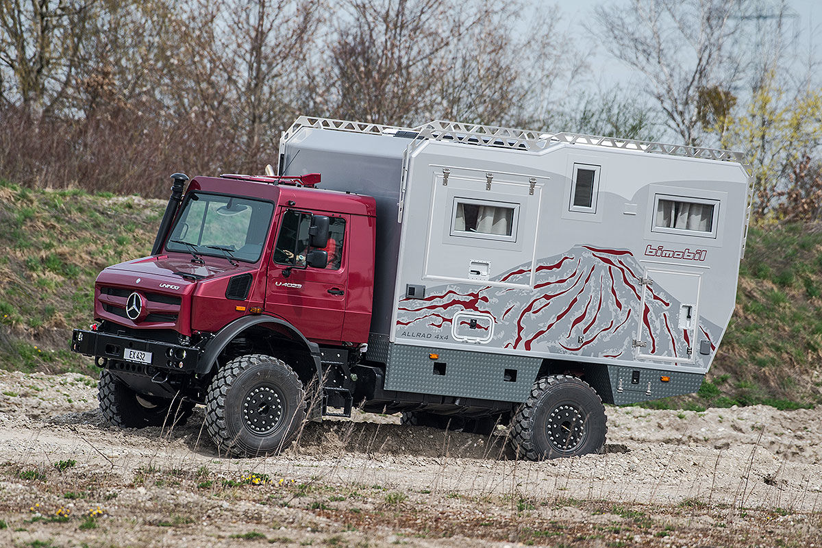 Wohnmobil-Test Unimog 4023 Bimobil EX432