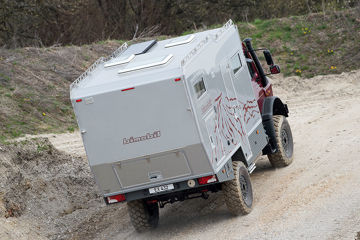 Wohnmobil-Test Unimog 4023 Bimobil EX432