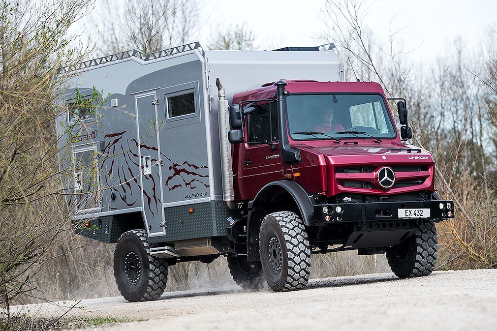 Wohnmobil-Test Unimog 4023 Bimobil EX432