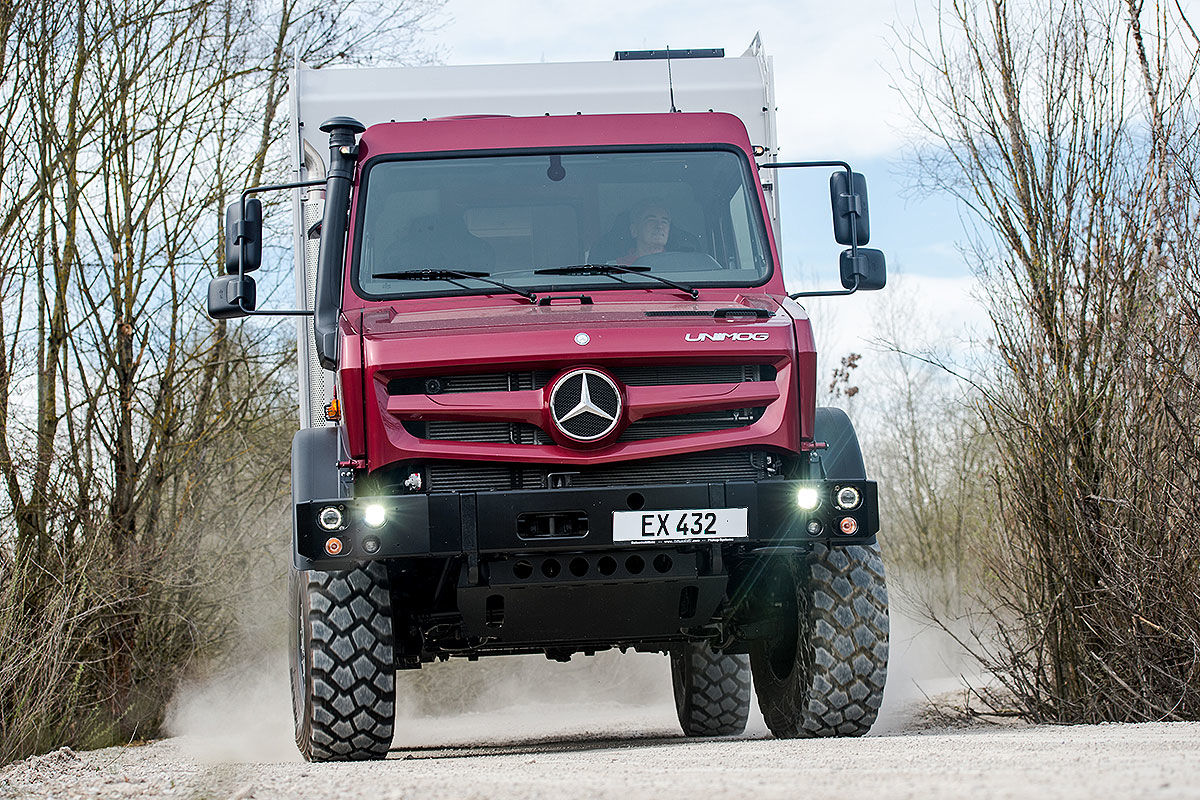 Wohnmobil-Test Unimog 4023 Bimobil EX432