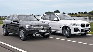 BMW X3 Mercedes GLC