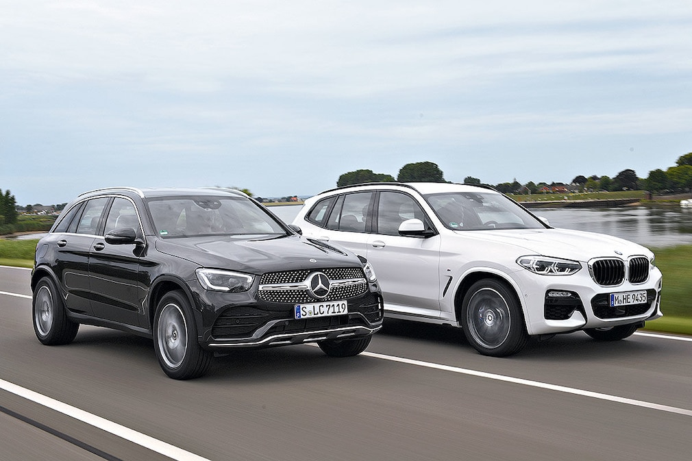 BMW X3 Mercedes GLC
