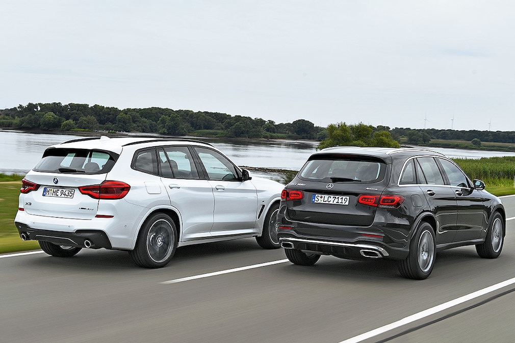 BMW X3 Mercedes GLC