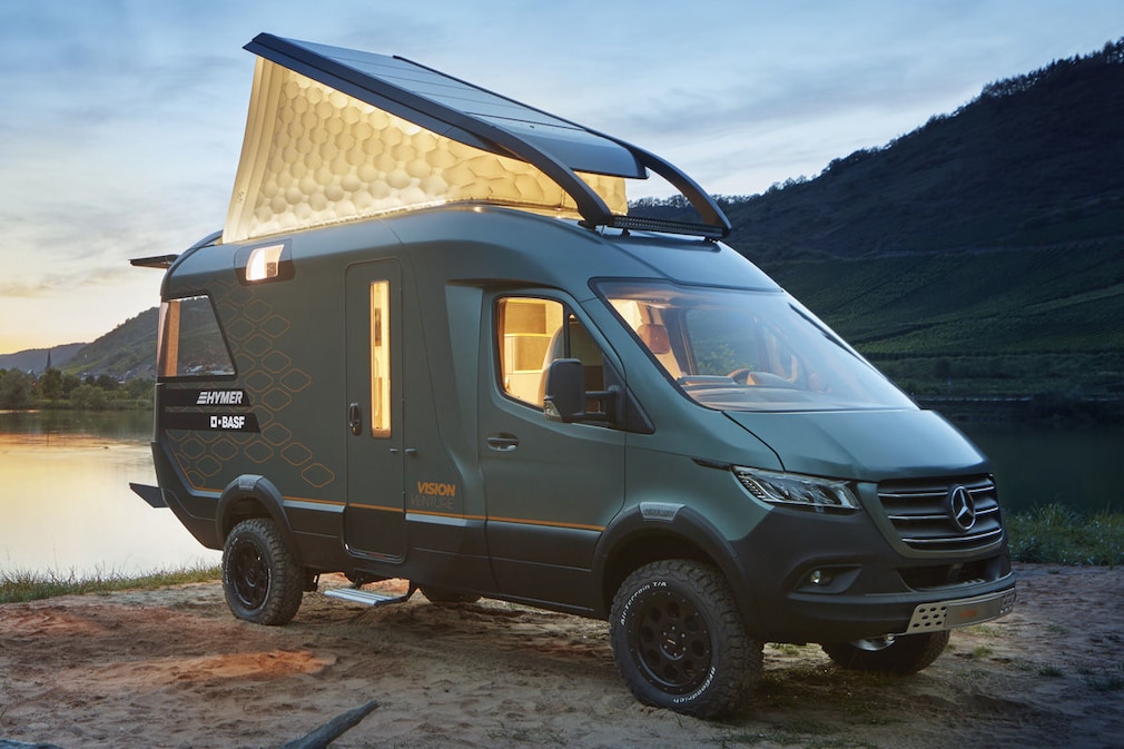 Concept Car von BASF und Hymer
