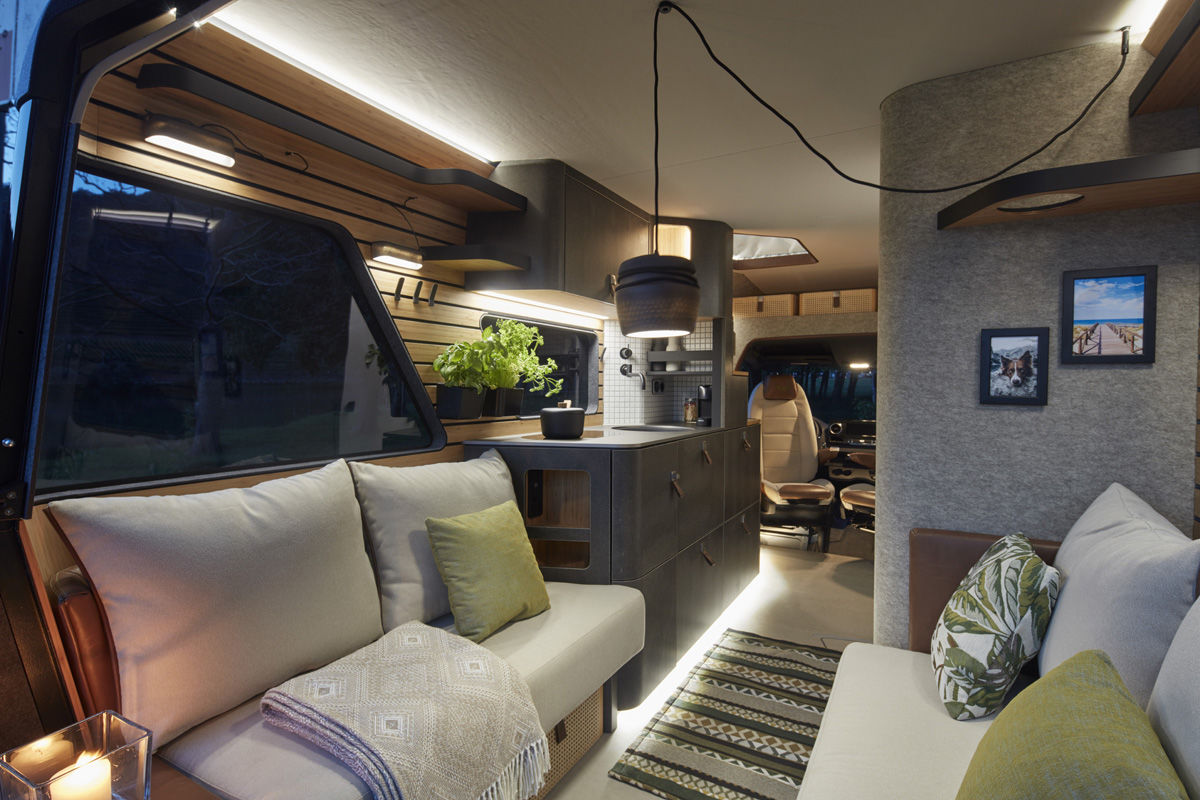 Concept Car von BASF und Hymer