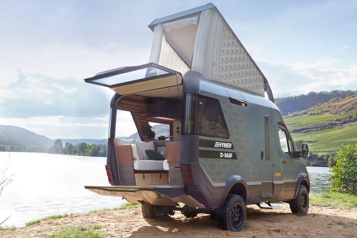 Concept Car von BASF und Hymer