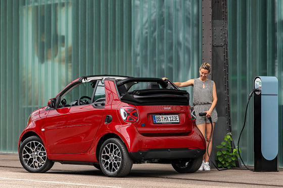 Der Smart wird frischgemacht