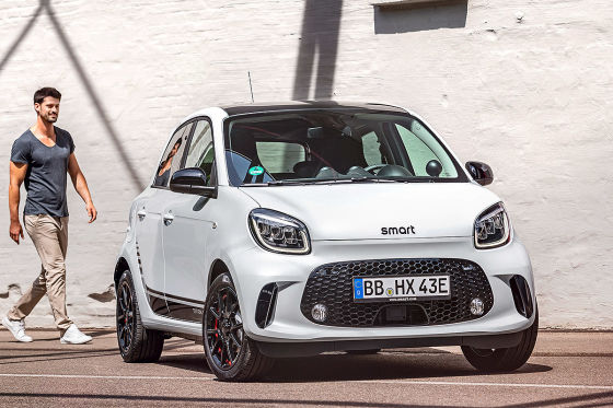 Der Smart wird frischgemacht