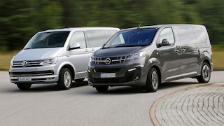 Opel Zafira Life VW Multivan