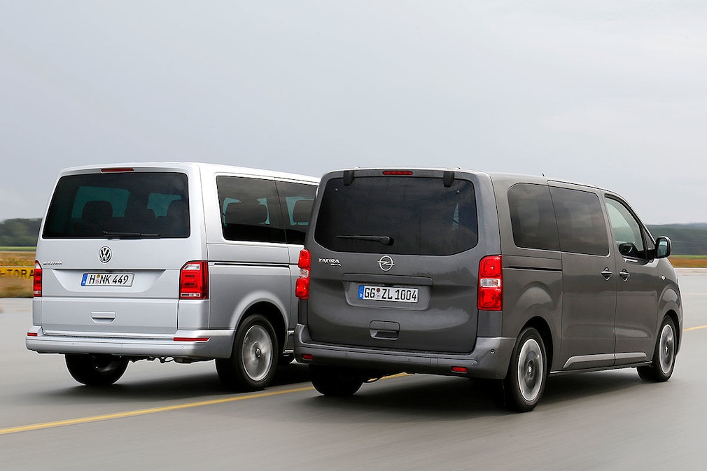 Opel Zafira Life VW Multivan