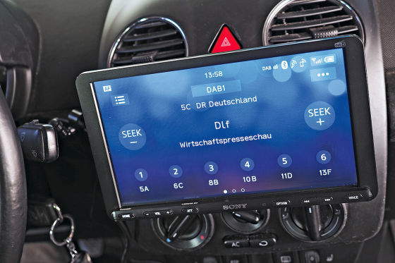 Infotainment für den DIN-Schacht