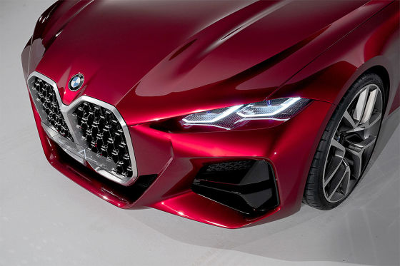 Auch der BMW 4er kriegt riesige Nieren