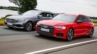 Audi S6 Avant Mercedes E 400d T