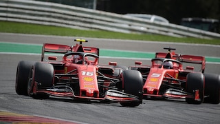 F1 Leclerc Vettel Ferrari