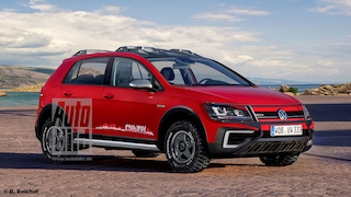 VW Golf 7 Country: Illustration
