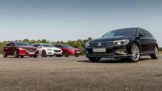 Kia Optima Mazda6 Opel Insignia VW Passat