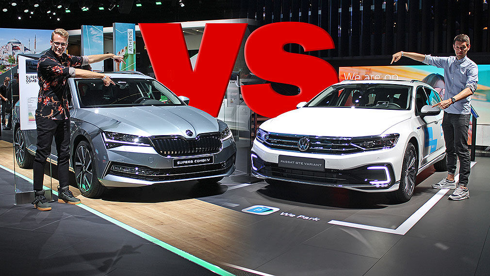 Skoda Superb Combi Facelift Vs Vw Passat Variant Facelift Preis
