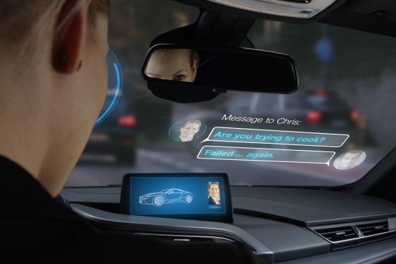 Nachfolger für Touchscreens und Head-up-Displays?