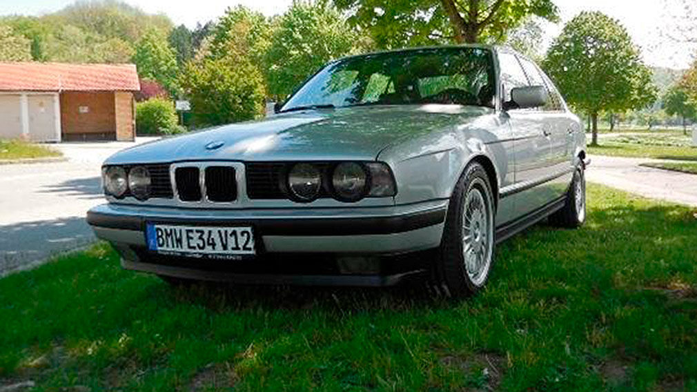 BMW 550i E34 (1992): V12 im 5er!