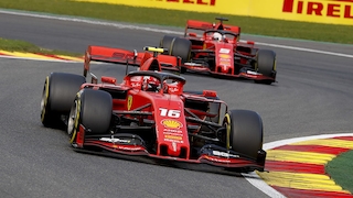 F1 Ferrari Vettel Leclerc