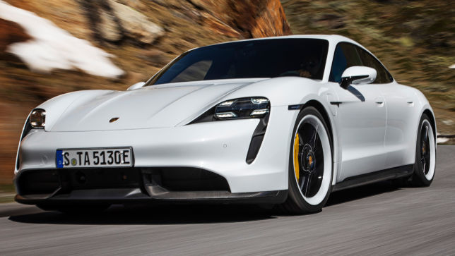 Porsche Taycan 2019 Test Fahrbericht Elektro Infos